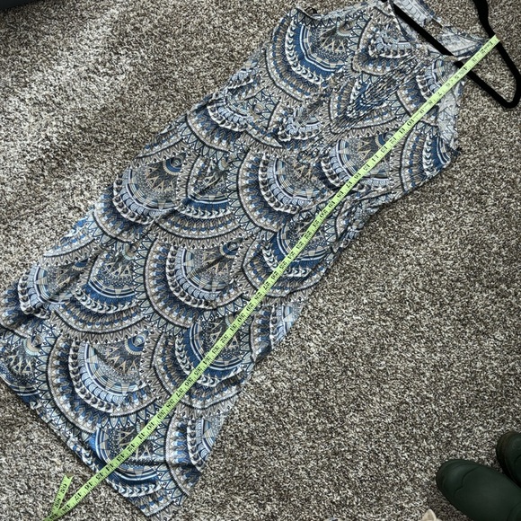 Aventura Celia halter sleeveless dress organic eco mosaic L - Picture 11 of 14
